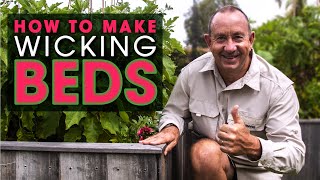 My EASY Wicking Bed System ( IBC )  Drought Proof Gardening