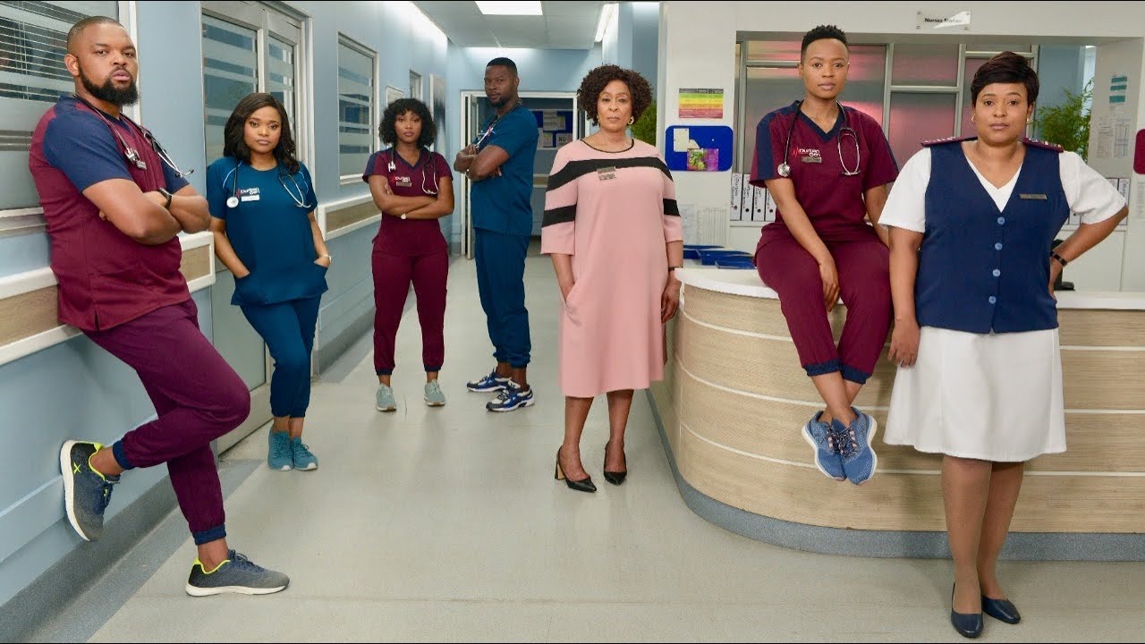 Durban Gen Cast and Nelisiwe singing during lunch YouTube