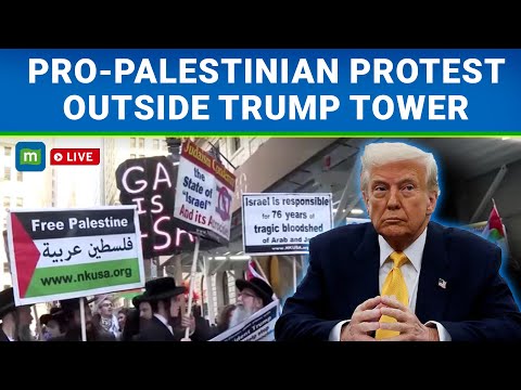 Pro-Palestinian Activists Demonstration Outside Trump Tower In New York | Israel-Hamas | N18G Episode cover