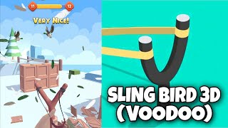 Sling Birds 3D (By Voodoo) Android Gameplay HD screenshot 2