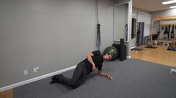 Mirror Image Exercise Left Side Plank