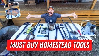 10 Must Have TOOLS Before You HOMESTEAD