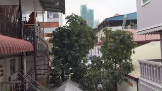 Cambodia Phnom Penh bhuddist chanting funeral ceremony