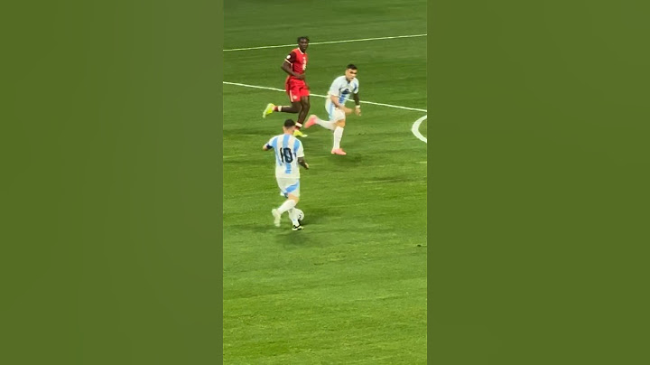 Lautaro Martinez Goal assisted my Messi leads Argentina 🇦🇷 (2-0) vs. Canada 🇨🇦 6/20/24