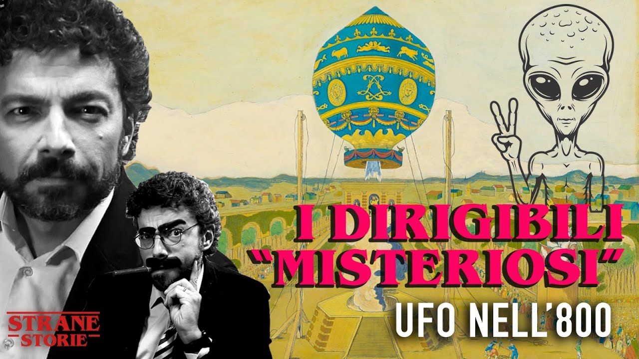 UFO nell'800: i "dirigibili" misteriosi