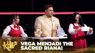 Aksi Impersonate Vega Sebagai The Sacred Riana Minta Issey IGT | KONTES DANGDUT INDONESIA 2023