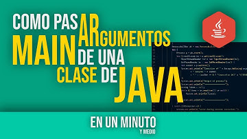 ARGUMENTOS en el MÉTODO MAIN de JAVA en 2 MINUTOS | Tutorial RÁPIDO y FÁCIL