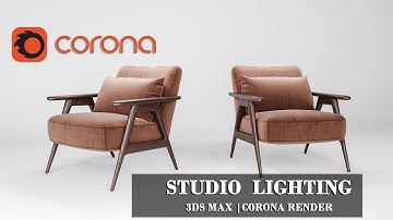 3ds Max Corona  Studio Lighting and Rendering Tutorial Using for 3d Model Sales