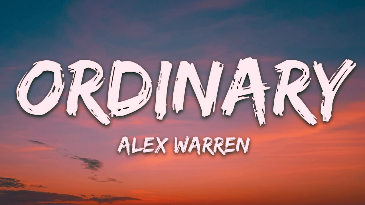 Ordinary - Alex Warren | Cover (Lyrics Video)