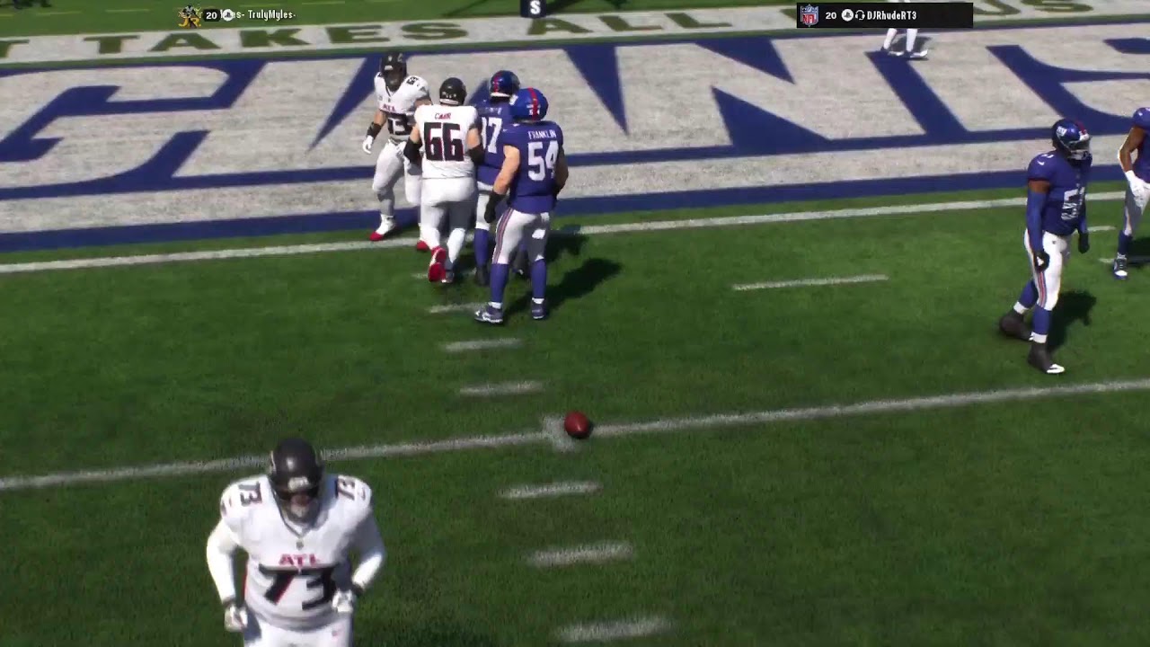 M26 220r S3 W12: Giants vs Falcons (TrulyMyles)