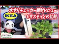 IKEA水やりチェッカー開封レビュー＆サスティとの比較【くまパン園芸】
