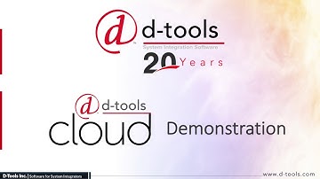 D-Tools Cloud Demonstration