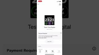Fitbit Tesla Time Digital Clockface Setup screenshot 1