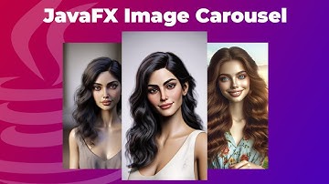 JavaFX Carousel Image slider with Motion Blur Effect