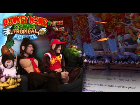 Horn Top Hop! Donkey Kong Country Tropical Freeze is AWESOME! Part 8 - Horn Top Hop! Donkey Kong Country Tropical Freeze is AWESOME! Part 8