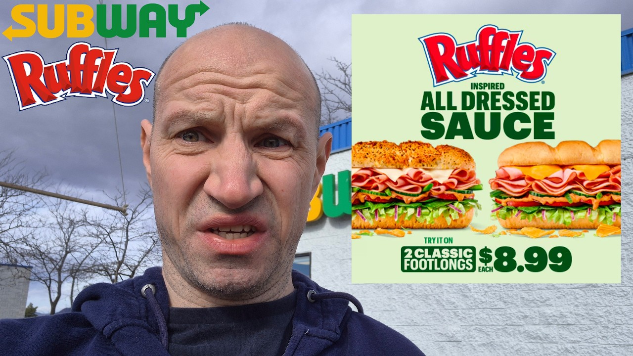 Subway's New Ruffles All Dressed Cold Cut Combo!