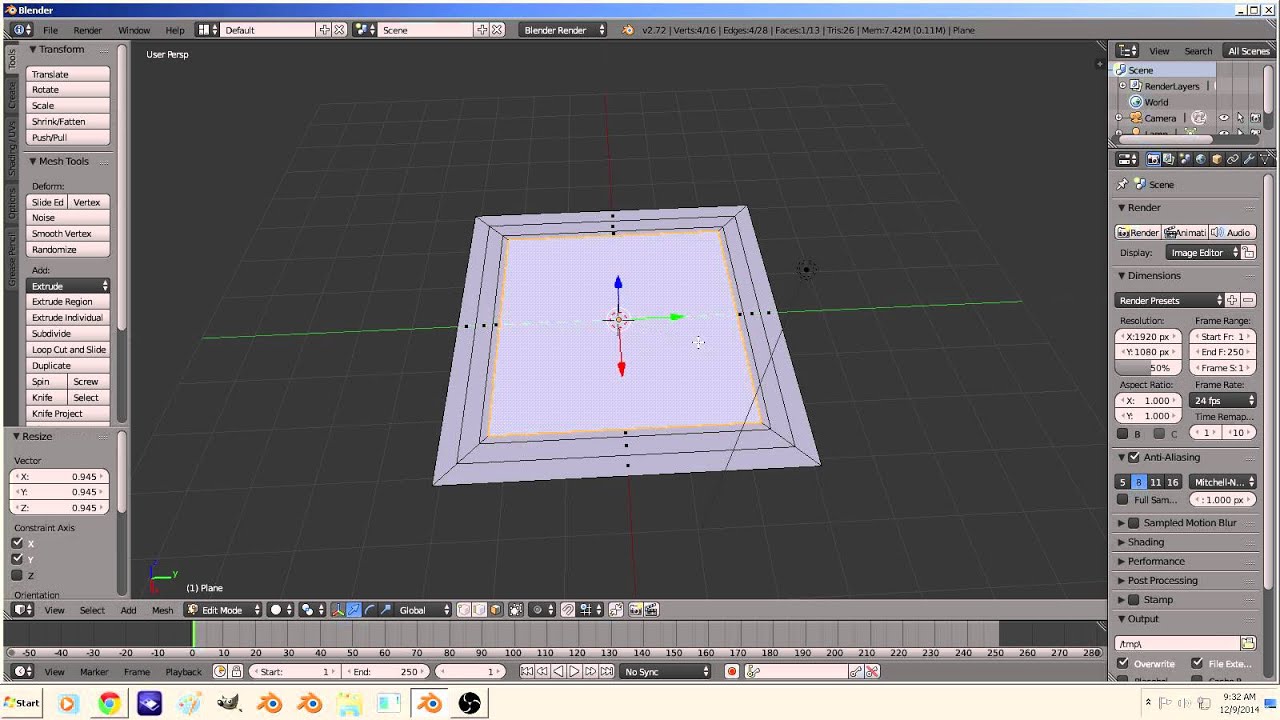 Picture Frame 38 Seconds Blender Model YouTube picture-frame-38-seconds-blender-model-youtube