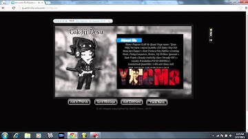 GaiaOnline Cak3ii Desu WIX PROFILE