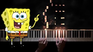 SpongeBob − Grass Skirt Chase − Piano Cover + Sheet Music