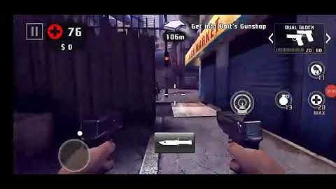 Dead Trigger Offline Zombie Shooter PORT 1 Gamplay Walkthrough - Android/ios