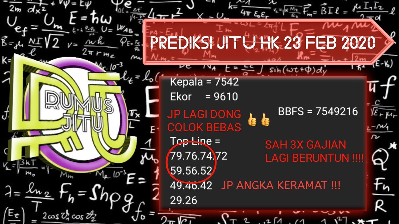 16+ Prediksi Jitu Hk Minggu