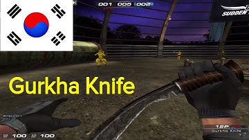 [ Sudden Attack #169 ] Gurkha Knife | Biệt Đội Thần Tốc