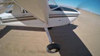 Cessna 150H Tailwheel - TO \& Landing
