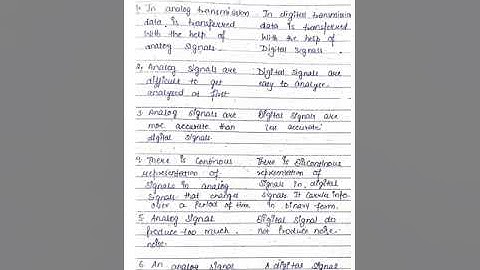 lecture-3 Analog and Digital signals in data communication and networking