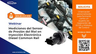 Cómo Medir el Sensor de riel en Inyección Diesel Common Rail -