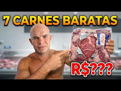 7 CARNES BARATAS QUE NINGUÉM FALA | Mais nutritivas que peito de frango.