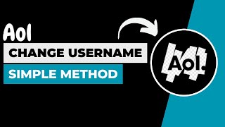 How to Change Username In AOL Mail - Change AOL Display Name !