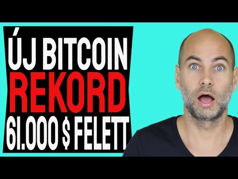 ÚJ BITCOIN REKORD 61.000$ FELETT (Merre tovább?)
