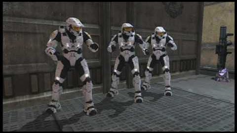 Monty Python "Self Defense Against Fruit" in Halo 3 Machinima