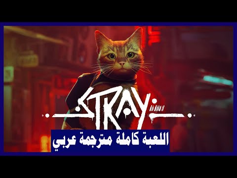 تختيم لعبة Stray مترجمة عربي اللعبة كاملة لعبة القط التائه ستراي