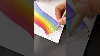 ?✨Rainbow Front Page Design shorts art painting youtubeshorts