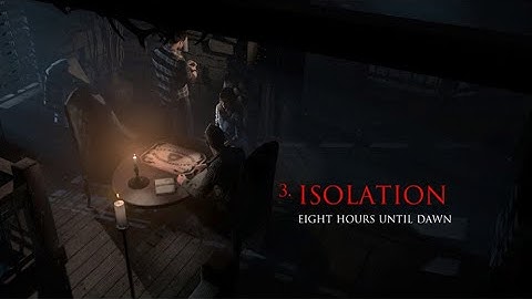 Until Dawn PS5 4K  (Chapter 3 Isolation/Haunted)