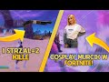 COSPLAY MURCIX W FORTNITE? MATEK ZABIJA 2 JEDNYM STRZAŁEM! | FR3SH SHOTY