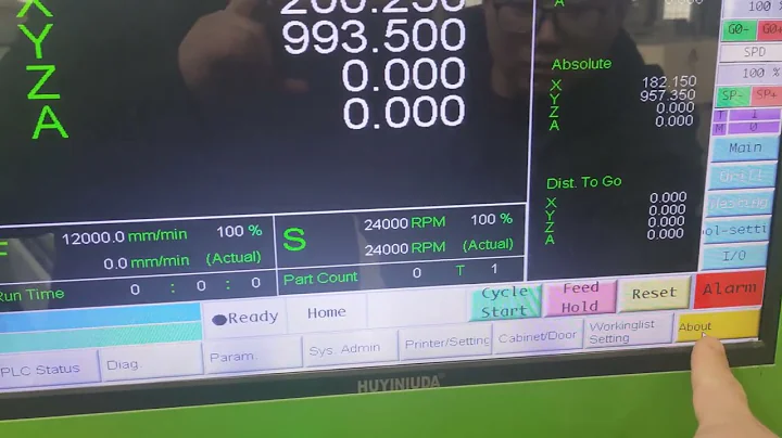 How to find the hardware information for updating RTCP funtion in Syntec