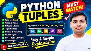 Python Tuples Part 1 | Introduction of Python Tuples | Day 24