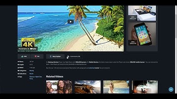 Template 6 - Color Scheme 4 (For Video Website)