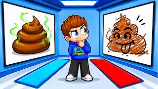 KTO LEPIEJ NARYSUJE = WYGRYWA w Roblox! screenshot 3