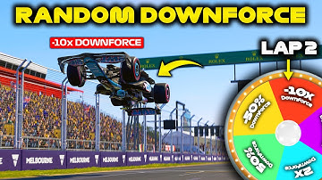 F1 24 But Every Lap The Downforce Is Randomized