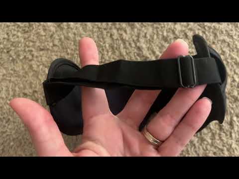 YouTube thumbnail for Pillow, mask & body sling review