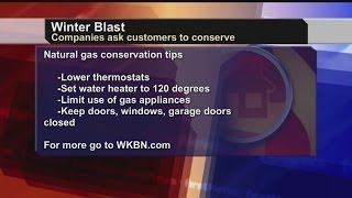 Customers asked to conserve gas