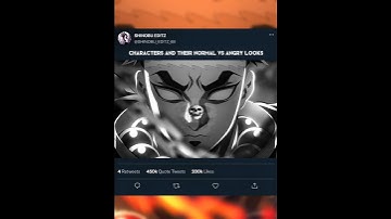 character and their normal🫣 vs angry look ☠️  who is strongest ?🤔