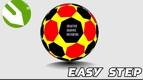 Create Football in Coreldraw | CorelDraw Tutorial