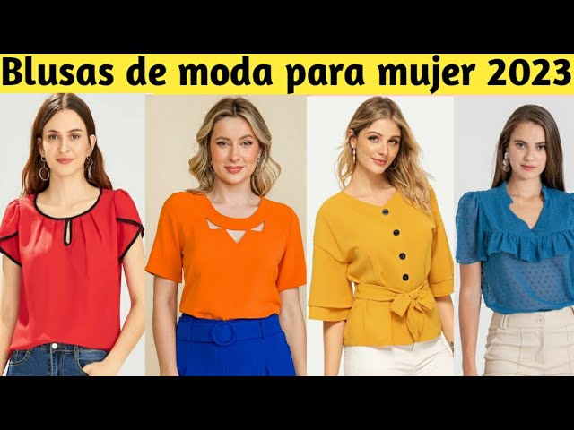 🅱️BLUSAS Bonitas De Moda Para MUJERES 2023/BLUSAS 😍 