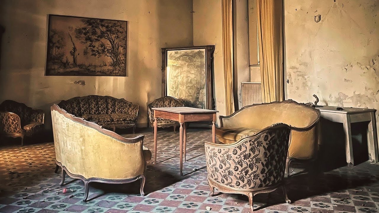 Untouched ABANDONED MANSION Frozen In Time! Everything Left Inside