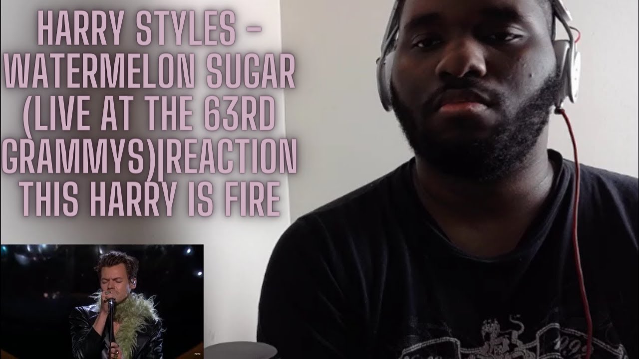 Harry Styles - Watermelon Sugar (LIVE at the 63rd Grammys)|REACTION 