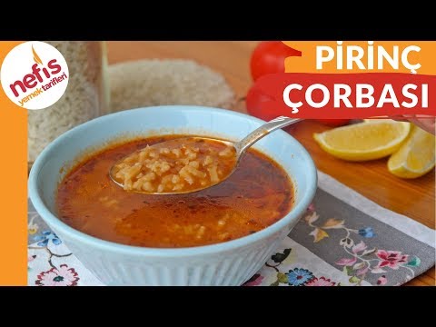 Video: Pirinç çorbası